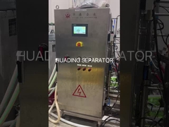 Alta eficiência de separação da cerveja combinada com uma operação energéticamente eficiente ·